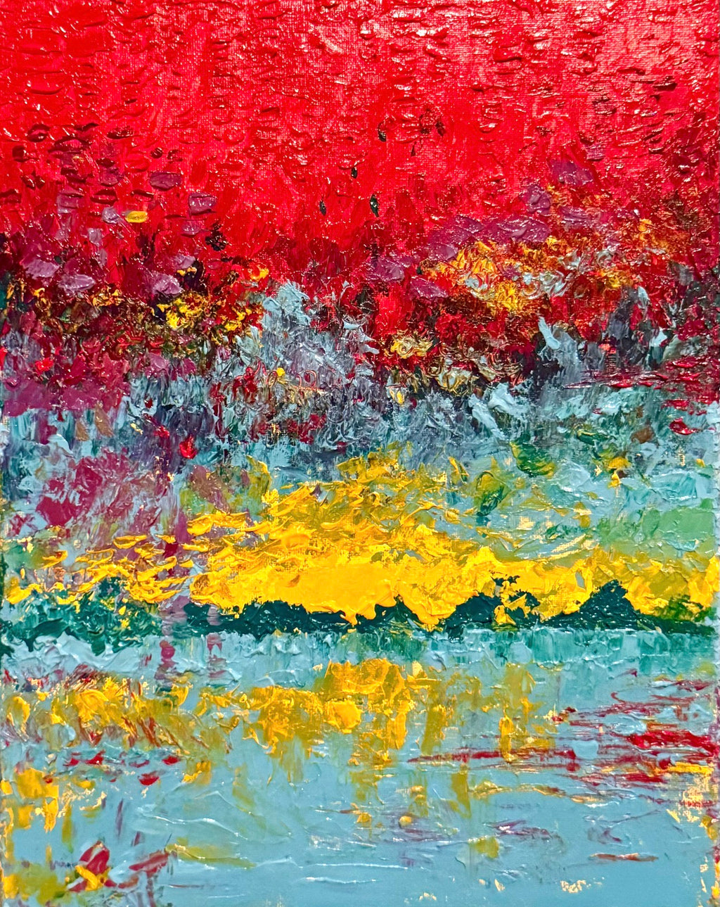 Sunset Falling - Original Painting