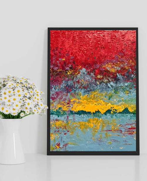 Sunset Falling - Original Painting